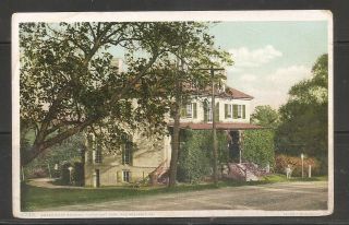 Usa.  Sweet Briar Mansion,  Fairmount Park,  Philadelphia Pa.  Vintage Postcard