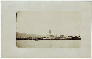 Rphc,  Landing Place And Railway Station In Penang,  Malaysia,  Asia,  1914
