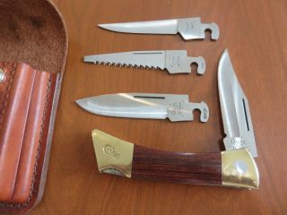Case Xx Changer Hunting Knife; Rosewood Handles;,  But Condition: