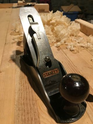 Stanley 3 Smooth Plane,  Type 19 (1948 - 1961) Ready To Use.