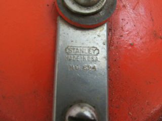 Vintage Stanley 624 Egg Beater Hand Crank Drill 8