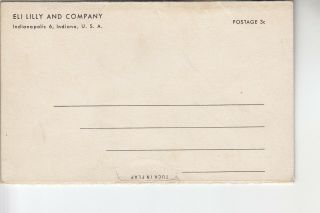 6 Page Postcard Eli Lilly and Company Indianapolis IN 3