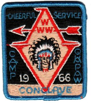Boy Scouts Oa Conclave Area 5a 1966 Section Bsa Patch Badge