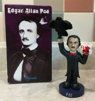 Edgar Allan Poe Bobble Head By Oddbobbles