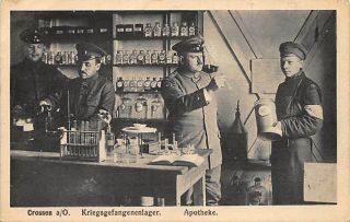 Poland - Krosno Odrzanskie Crossen - The Pharmacy In The World War One Prisoners