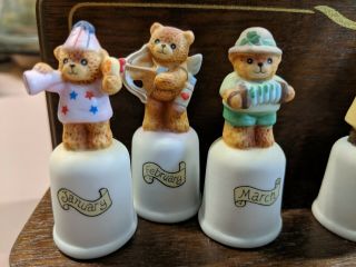 Enesco Lucy Rigg Lucy and Me bear thimbles 2