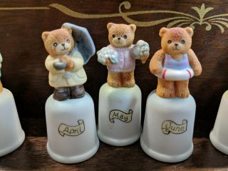 Enesco Lucy Rigg Lucy and Me bear thimbles 3