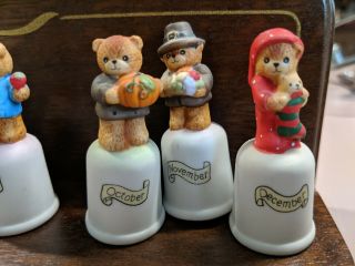 Enesco Lucy Rigg Lucy and Me bear thimbles 5