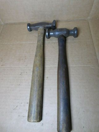Two (2) Vintage Auto Body Hammers