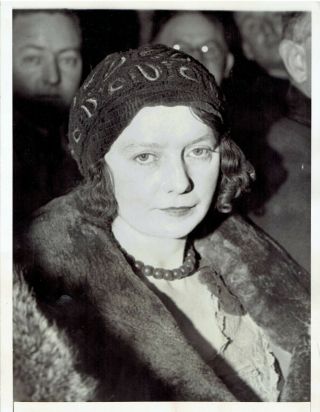 1937 Vintage Photo Suspect Rose Langdon In Connection Of Beulah Limerick Murder