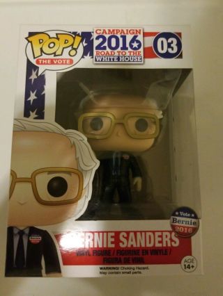 Funko Pop Bernie Sanders 03 Campaign 2016