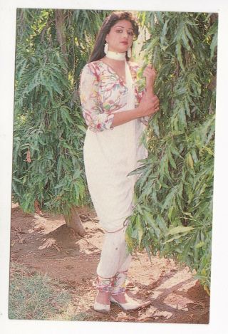 Sridevi,  Sri Devi Bollywood Postcard (ruby 371)