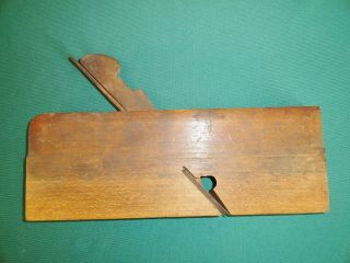WOOD MOLDING PLANE BY BENSEN & CRANNELL WITH SIGNED CUTTER - OWNER G.  B.  McCLYMAN 2