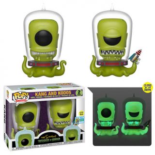 Sdcc 2019 Funko Pop The Simpsons Kang And Kodos Official Comic Con 2 Pack