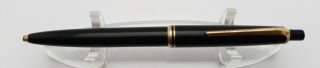 ⭐ Rare Vintage Montblanc No.  29 Leaver Black & Gold Ballpoint Pen - Germany ⭐