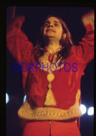 Mg98 - 088 Black Sabbath - Ozzy Osbourne Vintage 35mm Color Slide