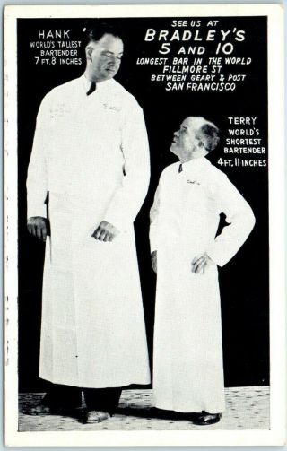 1950s San Francisco Postcard Bradley 