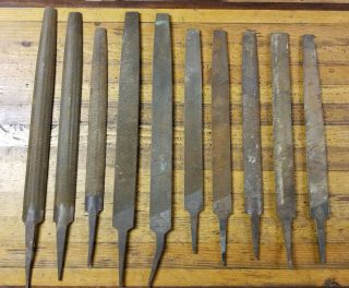 Vintage Metal Files • Woodworking Rasps Rifler Machinist Filing Blacksmith ☆usa