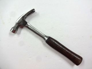 Vintage Craftsman 16oz Rip Claw Hammer Steel Shaft Cowhide Grip Vg