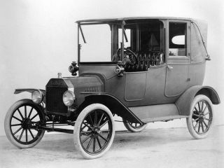1915 Ford Model T Town Car 11 X 14 " Photo Print