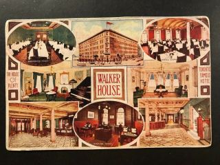 Toronto Canada - Walker House Hotel Multi - View Postcard