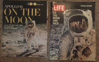 Apollo 11 Moon Landing (1969) News Issues Look Time Magazines