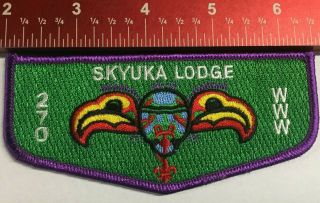 Oa Skyuka Lodge 270 S18 Flap Vigil - 2 Per Life;,  Red Fdl.