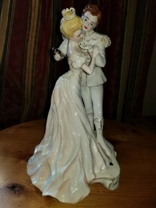 Florence Ceramics Rare Cinderella Figurine with Prince Charming - Pasadena,  CA 3