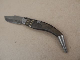 vintage NAVAJA Folding Lockback KNIFE from Gibraltar 5
