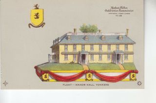 1909 Hudson Fulton Celebration Float Parade Manor Hall Yonkers 29