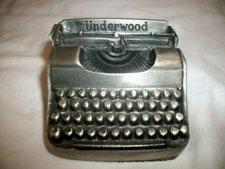 Rare Underwood Levenger Typewriter Paperweight 1939 York World 