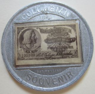 1893 Colombian Souvenir World 