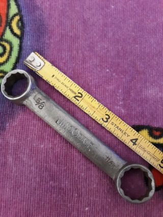 Usa Made Vintage Hinsdale Hd 30 Offset Box End Combination Wrench 5/8 X 11/16 In