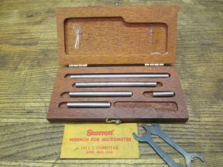 Vintage L.  S.  Starrett Machinist Tool