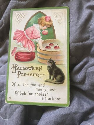Vintage/ Antique Halloween Postcard