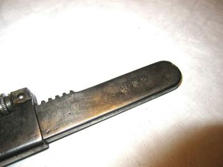 ANTIQUE FRANK MOSSBERG CO.  NO.  1 RARE BICYCLE WRENCH ADJUSTABLE WRENCH 5 