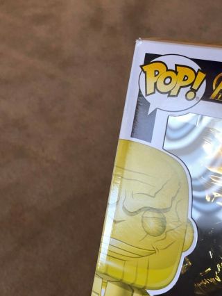 Funko POP Marvel: Thanos (Infinity War) Metallic Chrome Set Walmart Exclusive 4