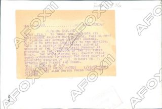 1957 Miami Florida Sunshine State Parkway Segment by St Lucie River Press Photo 2