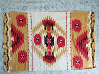 St Labre Indian School Southwestern Fleece Throw Blanket Native American Style