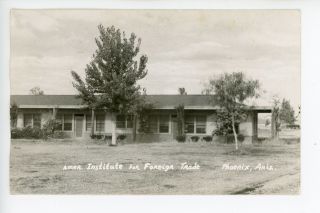 American Institute For Foreign Trade Rppc Phoenix Az Vintage Photo Ca.  1940s