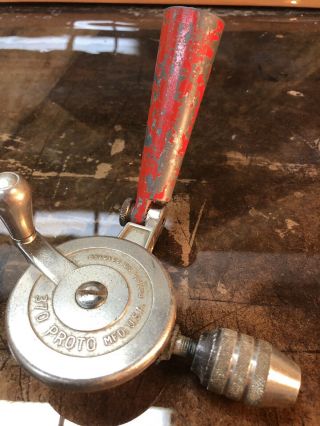 Proto 370 Pivoting Hand Drill Vintage - great shape 3