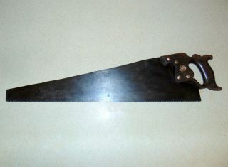 Vintage Disston No.  D - 8 Crosscut Hand Saw - 7 Ppi - Inv116