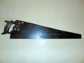 Vintage Disston No.  D - 8 Crosscut Hand Saw - 7 PPI - INV116 2