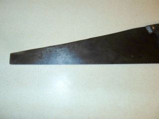 Vintage Disston No.  D - 8 Crosscut Hand Saw - 7 PPI - INV116 7