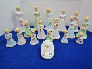 Enesco Growing Up Birthday Girls Ages 1 - 16,  Baby - Complete Set