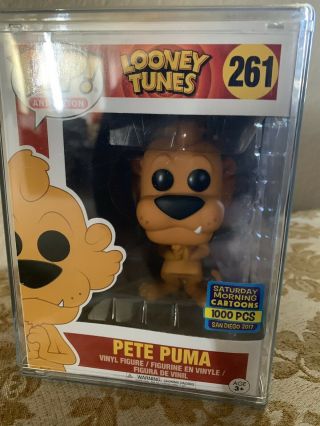Funko Pop Looney Tunes Saturday Morning Cartrons Exlusive Pete The Puma