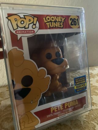 Funko Pop Looney Tunes Saturday Morning Cartrons Exlusive Pete the Puma 5