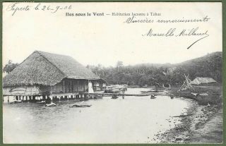 A Tahitian Home,  