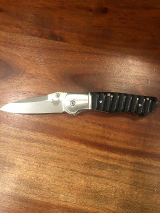 Benchmade 670 Apparition Folding Knife 154cm Stainless Polymer Grips