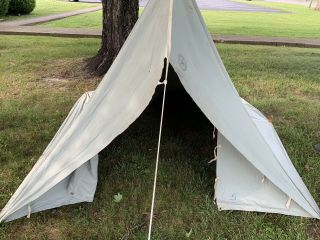 Boy Scouts Of America Official Vintage Canvas Tent